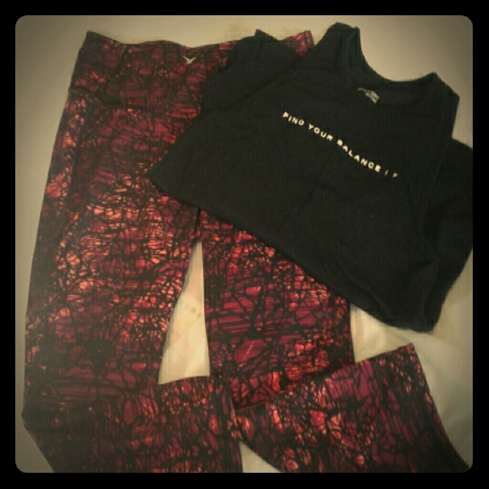 Workout top & bottom